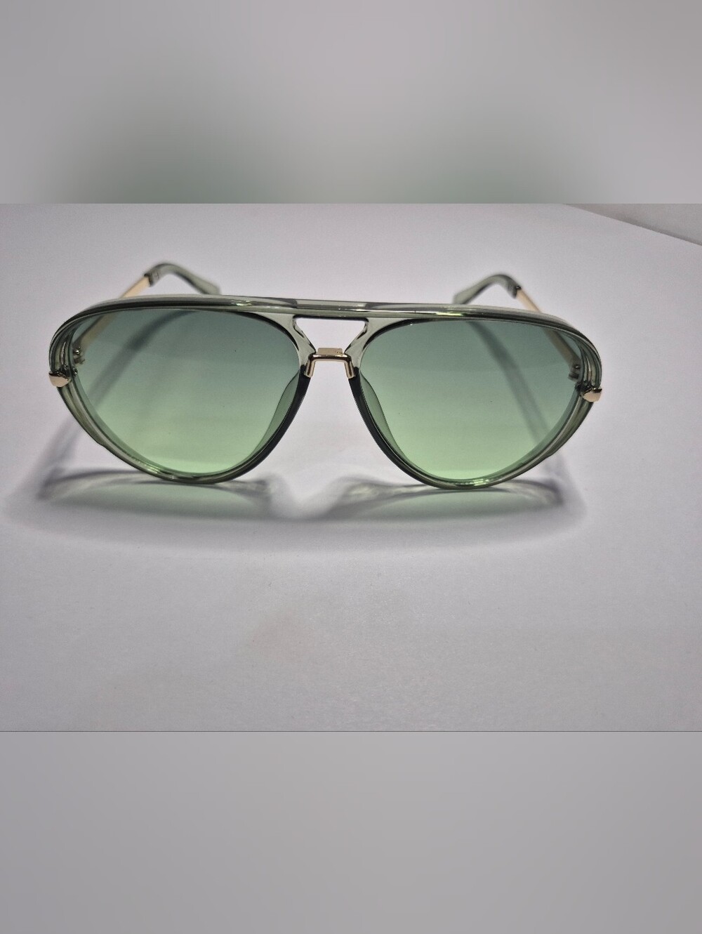 Green Aviator Sunglasses -  Men's Stylish Shades